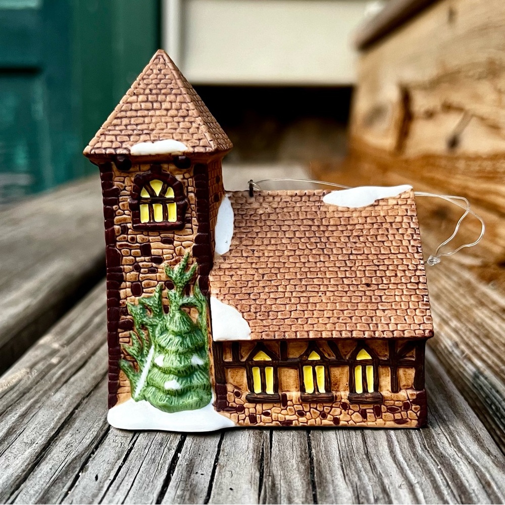 Dickens’ Village Church Ornament - Christmas